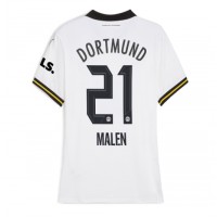 Borussia Dortmund Donyell Malen #21 Replika Tredje Tröja Dam 2024-25 Kortärmad